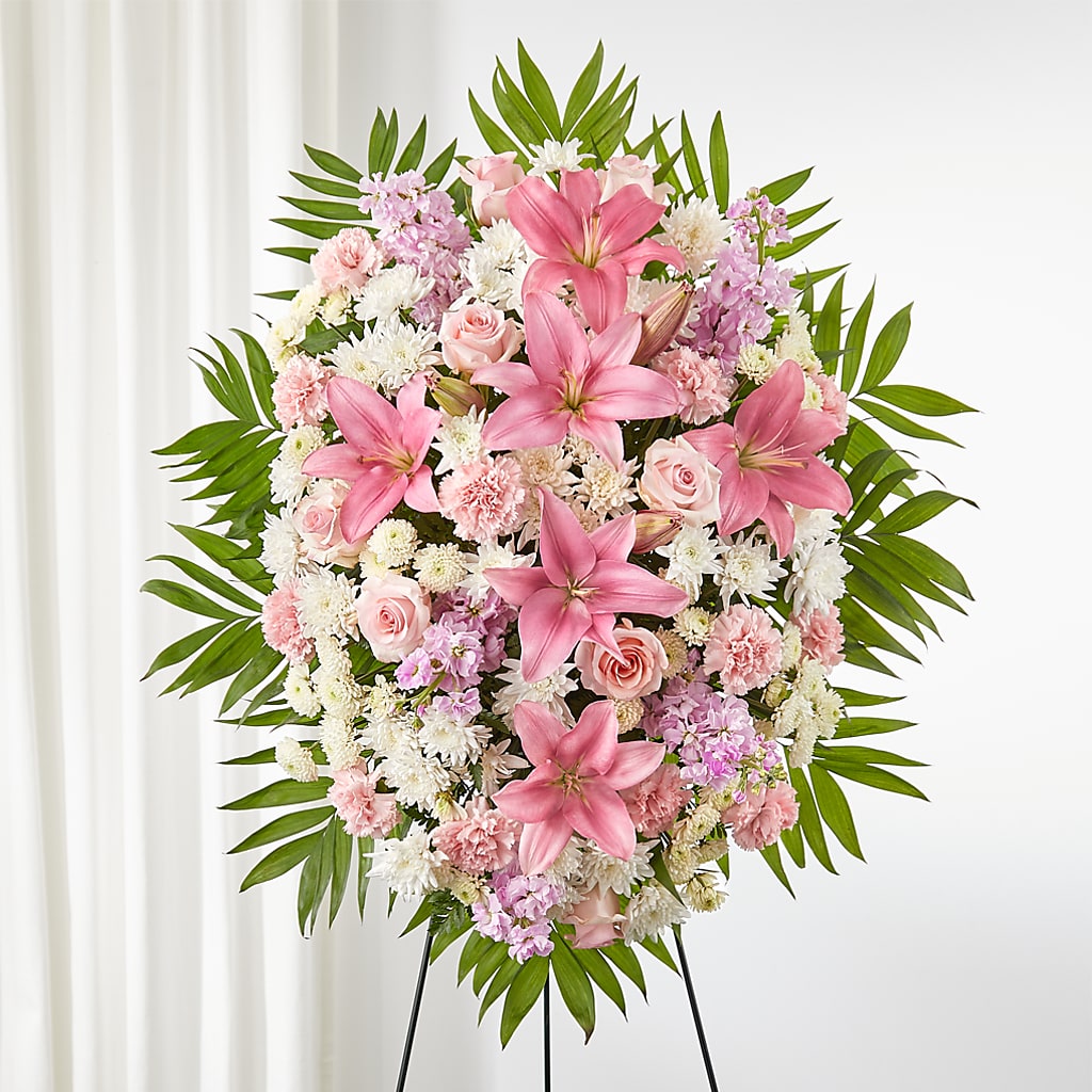 Offering Solace Standing Spray –  Magical Flowers, Naples FL