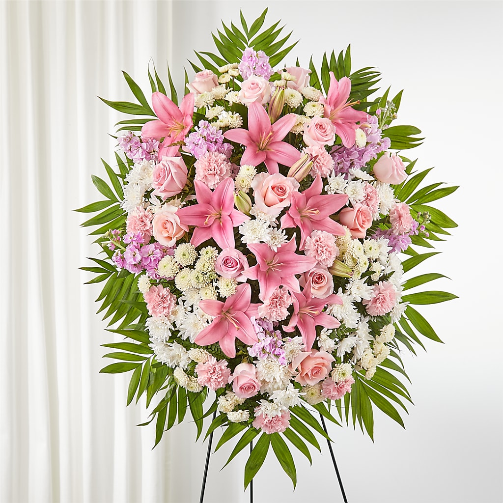 Offering Solace Standing Spray –  Magical Flowers, Naples FL
