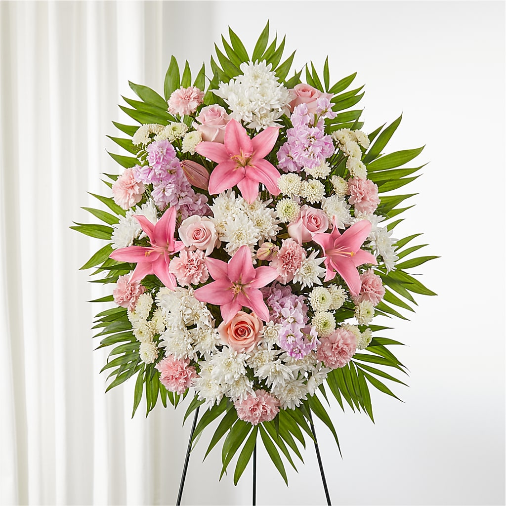 Offering Solace Standing Spray –  Magical Flowers, Naples FL