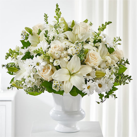 Uplifting Urn Arrangement –  Magical Flowers, Naples FL