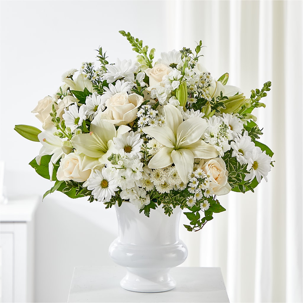 Uplifting Urn Arrangement –  Magical Flowers, Naples FL