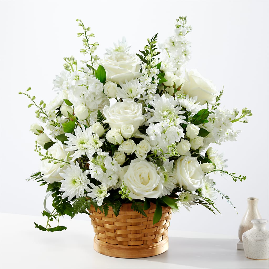 Heartfelt Condolences Arrangement –  Magical Flowers, Naples FL