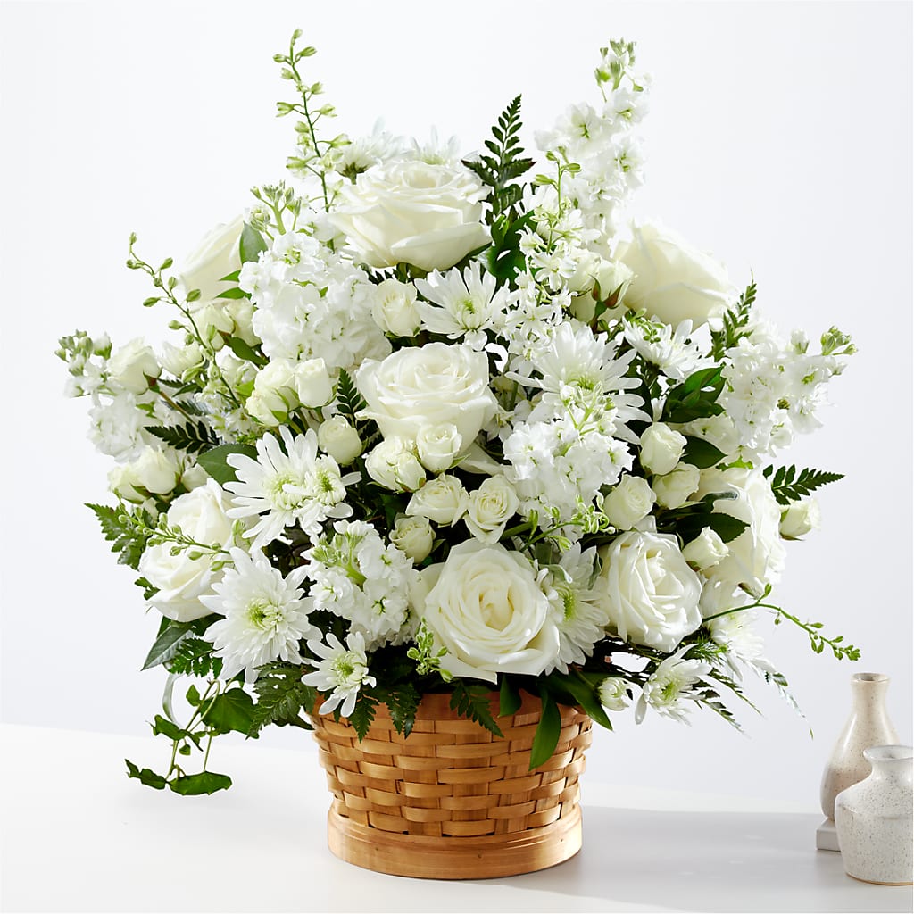Heartfelt Condolences Arrangement –  Magical Flowers, Naples FL
