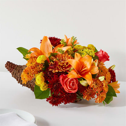 Bouquet of Blessings Cornucopia –  Magical Flowers, Naples FL