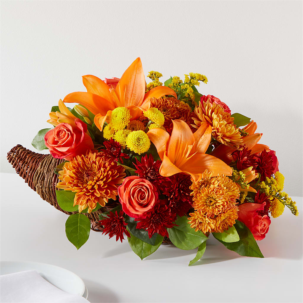 Bouquet of Blessings Cornucopia –  Magical Flowers, Naples FL