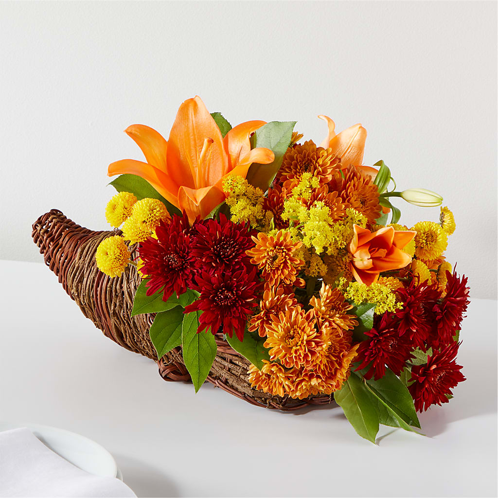Bouquet of Blessings Cornucopia –  Magical Flowers, Naples FL
