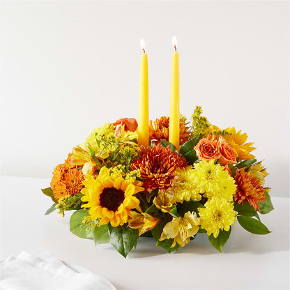 Autumn Harmony Centerpiece –  Magical Flowers, Naples FL