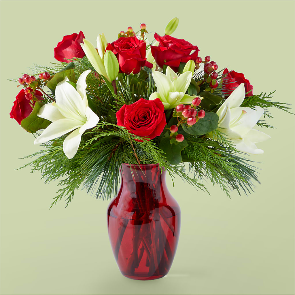 Evergreen Delight Bouquet –  Magical Flowers, Naples FL