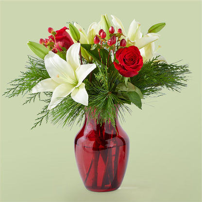 Evergreen Delight Bouquet –  Magical Flowers, Naples FL