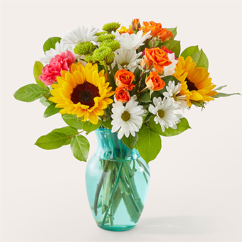 Sun-drenched Blooms Bouquet –  Magical Flowers, Naples FL
