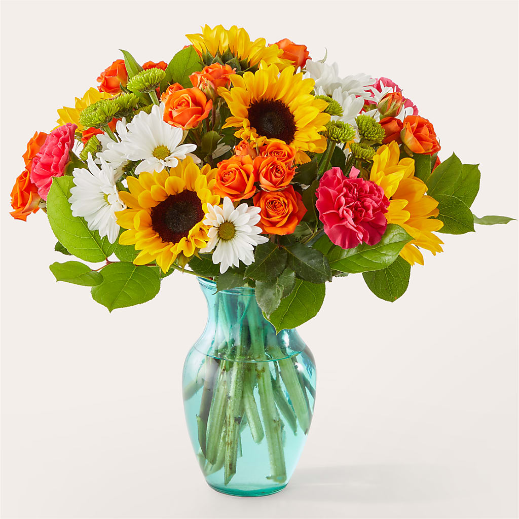 Sun-drenched Blooms Bouquet –  Magical Flowers, Naples FL