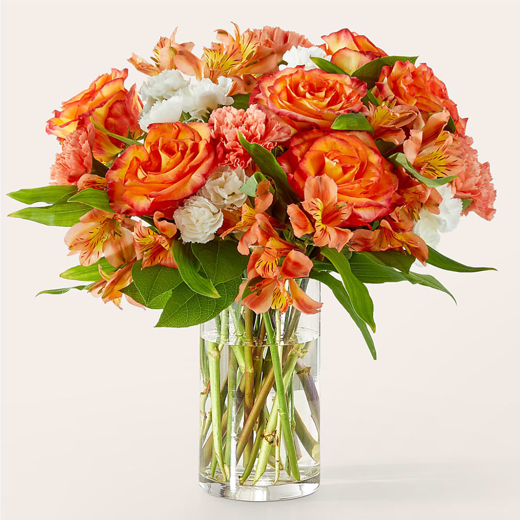 Apricot Glow Bouquet –  Magical Flowers, Naples FL