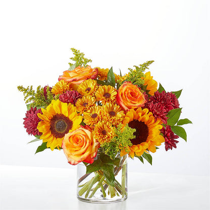 Flannel Scarf Bouquet –  Magical Flowers, Naples FL