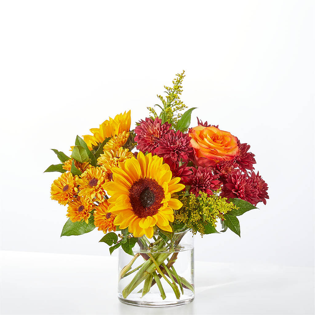 Flannel Scarf Bouquet –  Magical Flowers, Naples FL