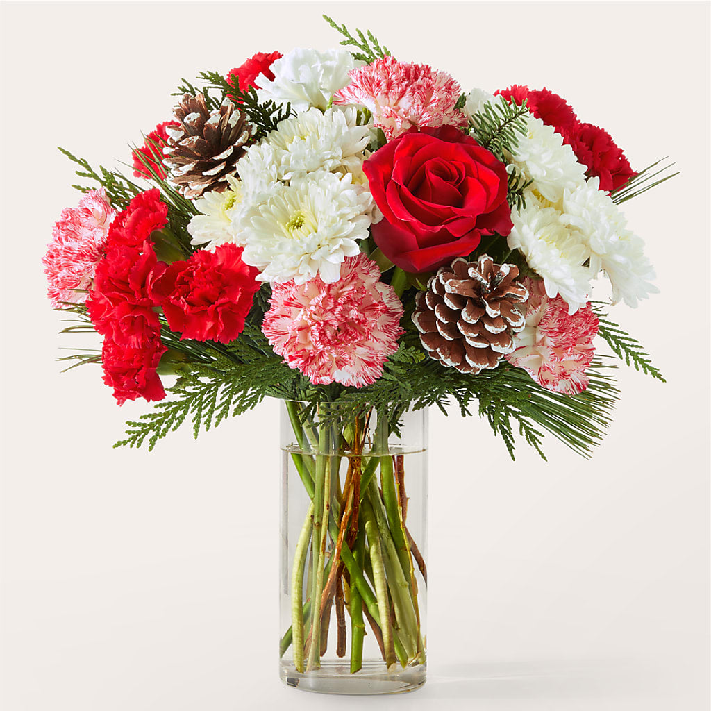 Candy Cane Lane Bouquet –  Magical Flowers, Naples FL
