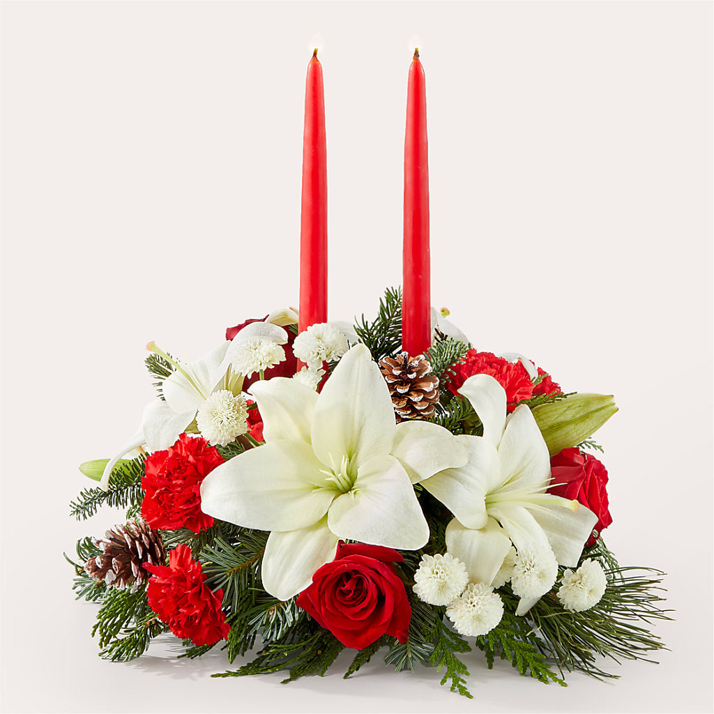 Seasonal Festivities Centerpiece –  Magical Flowers, Naples FL