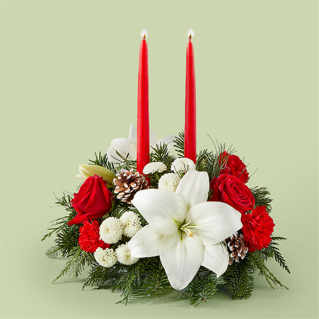 Seasonal Festivities Centerpiece –  Magical Flowers, Naples FL
