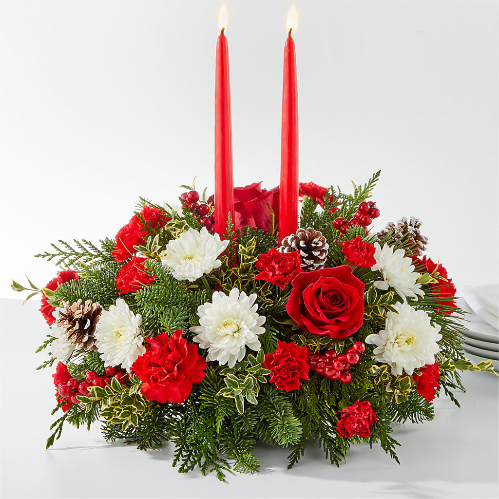 Holiday Soiree Centerpiece –  Magical Flowers, Naples FL