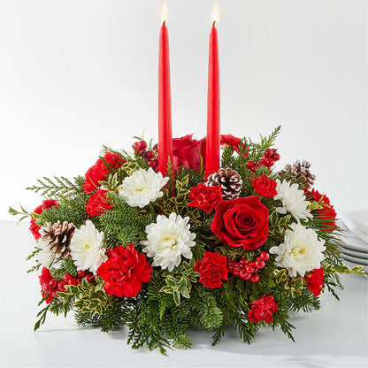 Holiday Soiree Centerpiece –  Magical Flowers, Naples FL