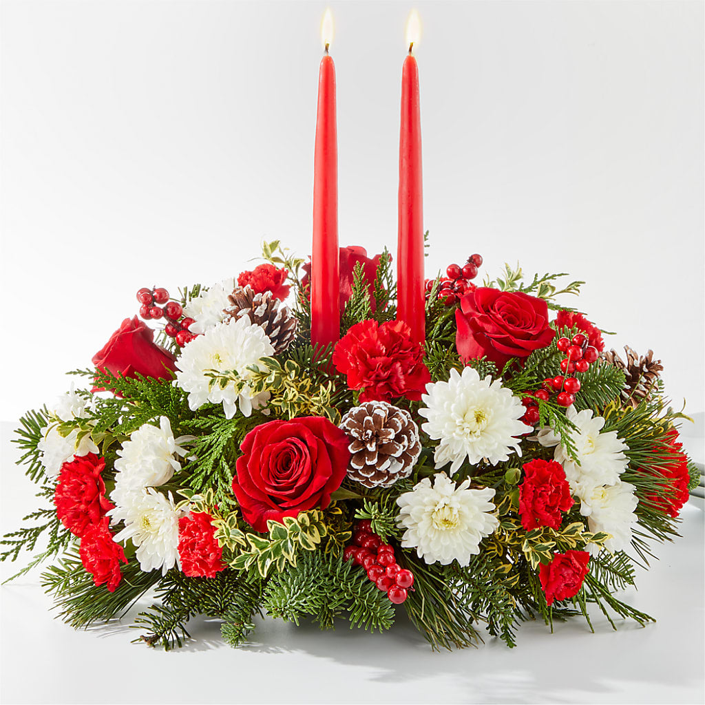 Holiday Soiree Centerpiece –  Magical Flowers, Naples FL