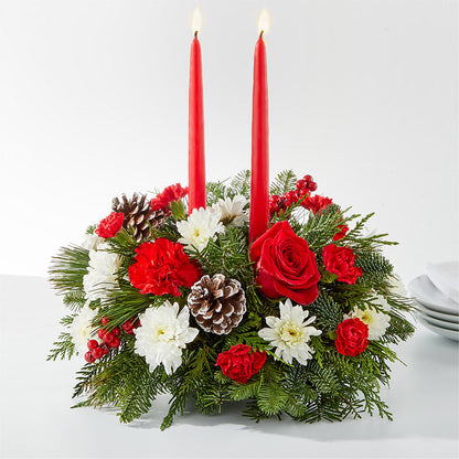 Holiday Soiree Centerpiece –  Magical Flowers, Naples FL