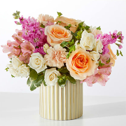 Paradise Bouquet with Ivory Vase –  Magical Flowers, Naples FL