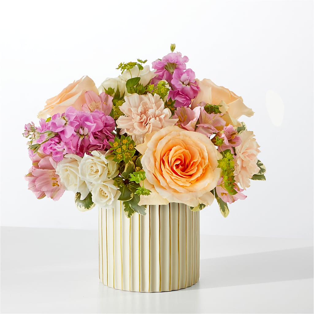 Paradise Bouquet with Ivory Vase –  Magical Flowers, Naples FL