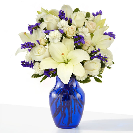 Sapphire Rush Bouquet –  Magical Flowers, Naples FL