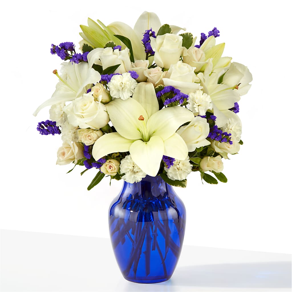 Sapphire Rush Bouquet –  Magical Flowers, Naples FL