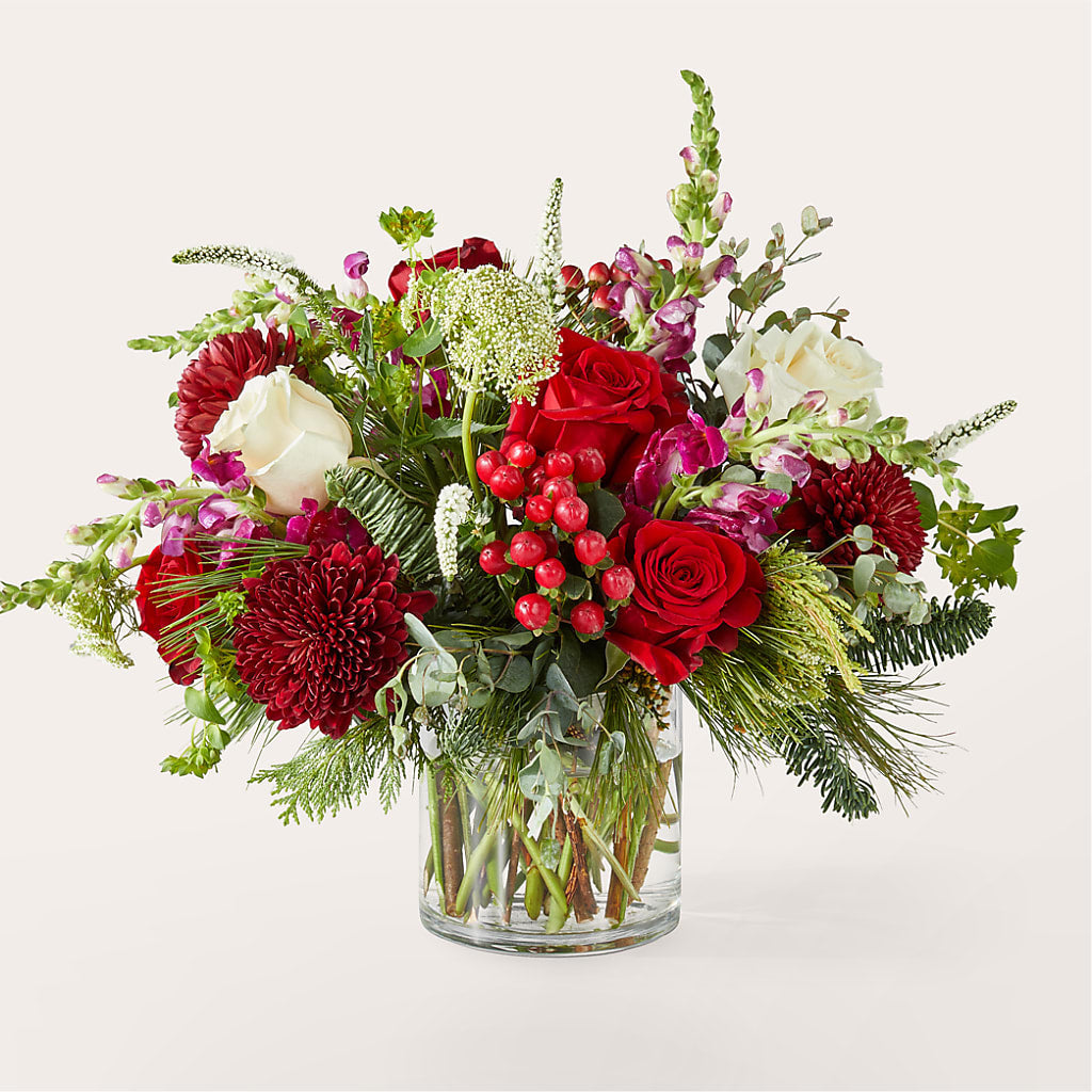 Cranberry Fizz Bouquet –  Magical Flowers, Naples FL
