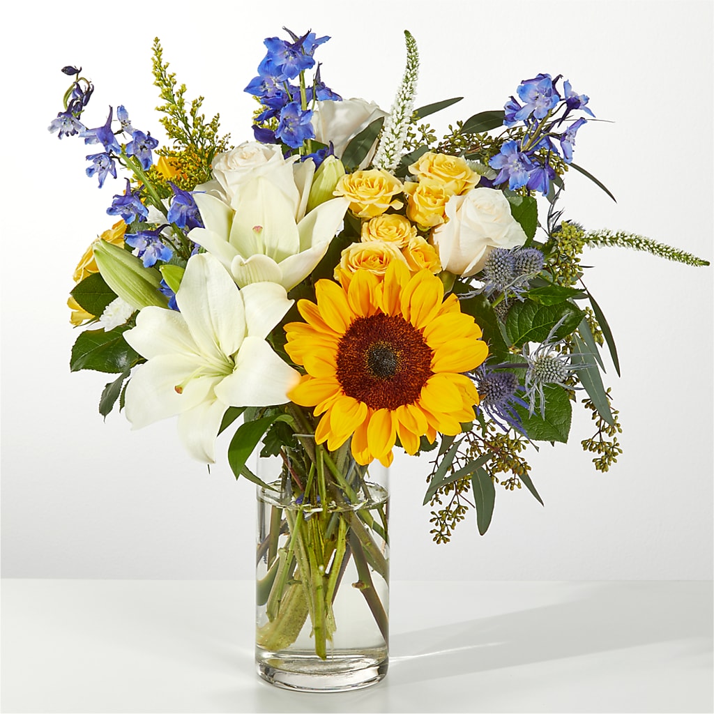 Wonderfully Sunny Bouquet –  Magical Flowers, Naples FL