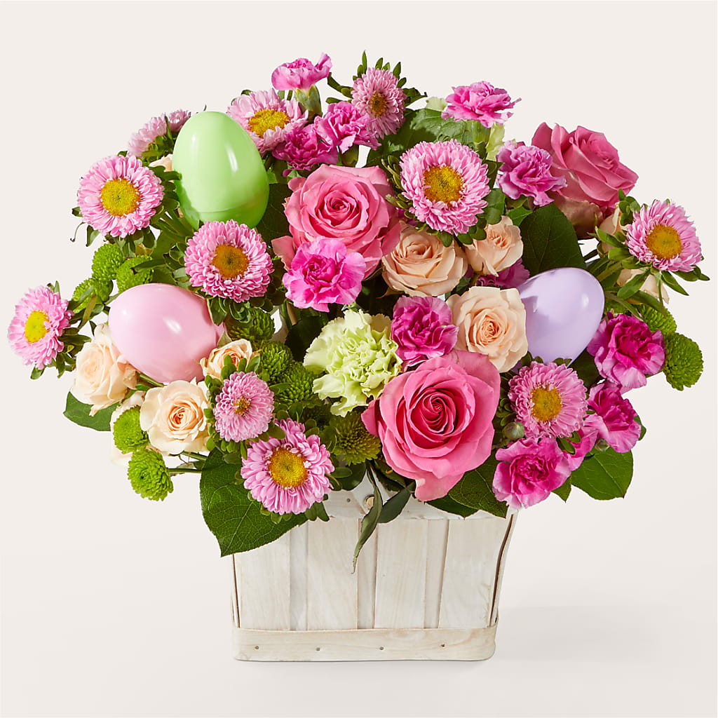 Get Eggcited Basket –  Magical Flowers, Naples FL