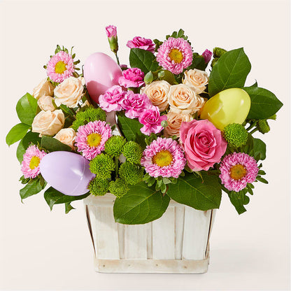 Get Eggcited Basket –  Magical Flowers, Naples FL