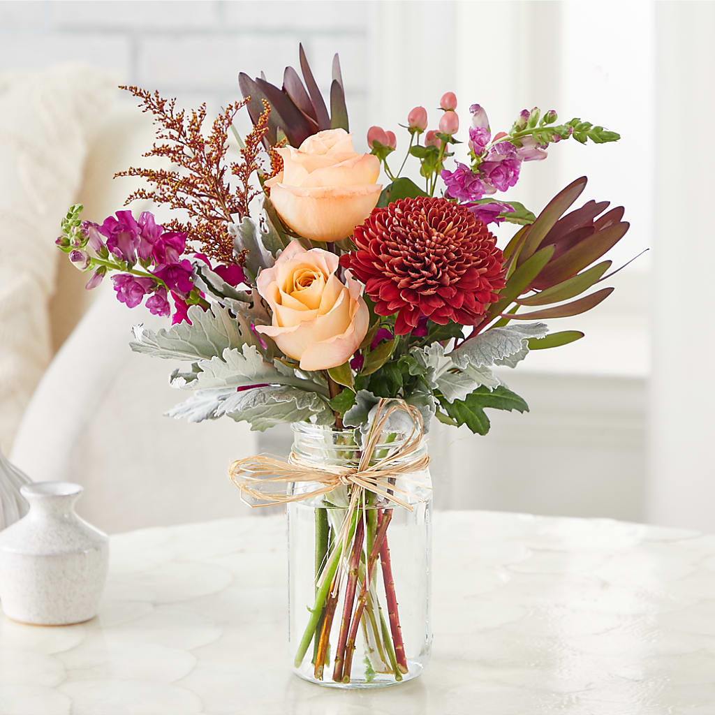 Moody Hues Bouquet –  Magical Flowers, Naples FL