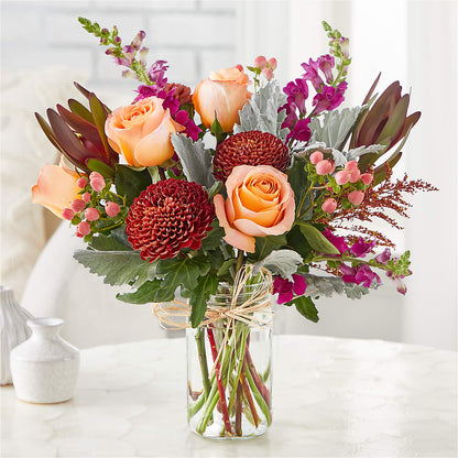 Moody Hues Bouquet –  Magical Flowers, Naples FL