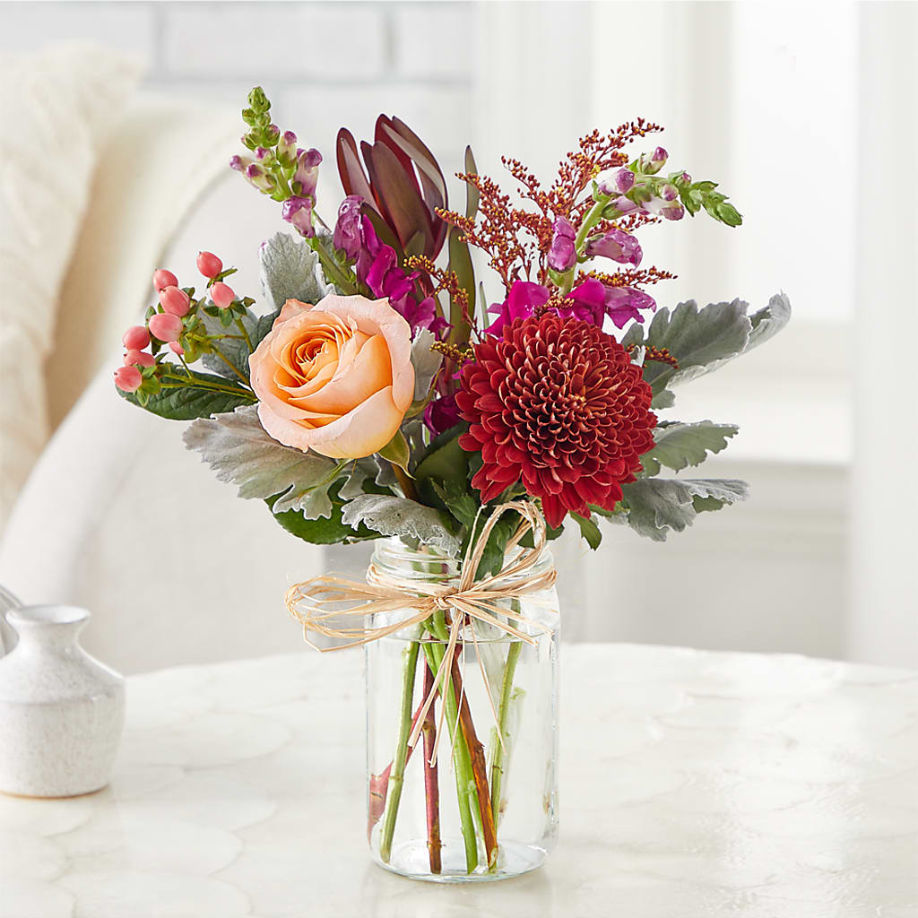 Moody Hues Bouquet –  Magical Flowers, Naples FL