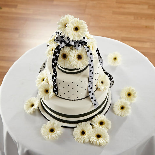 Simple Sophistication Cake Décor –  Magical Flowers, Naples FL