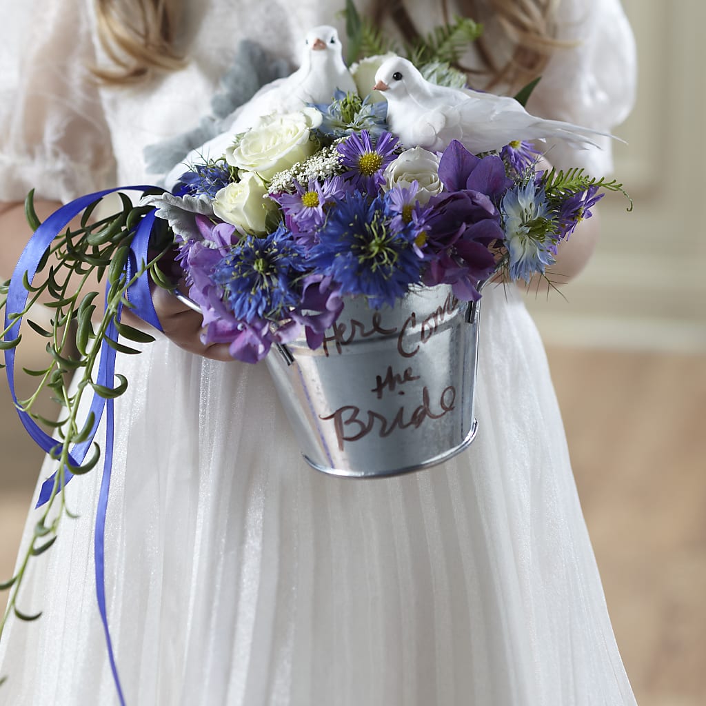 Enchantment Flower Girl Arrangement –  Magical Flowers, Naples FL