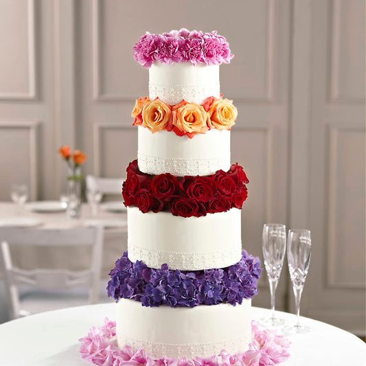 Infinite Love Cake Décor –  Magical Flowers, Naples FL