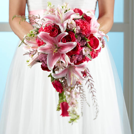 Lily & Rose Bouquet –  Magical Flowers, Naples FL