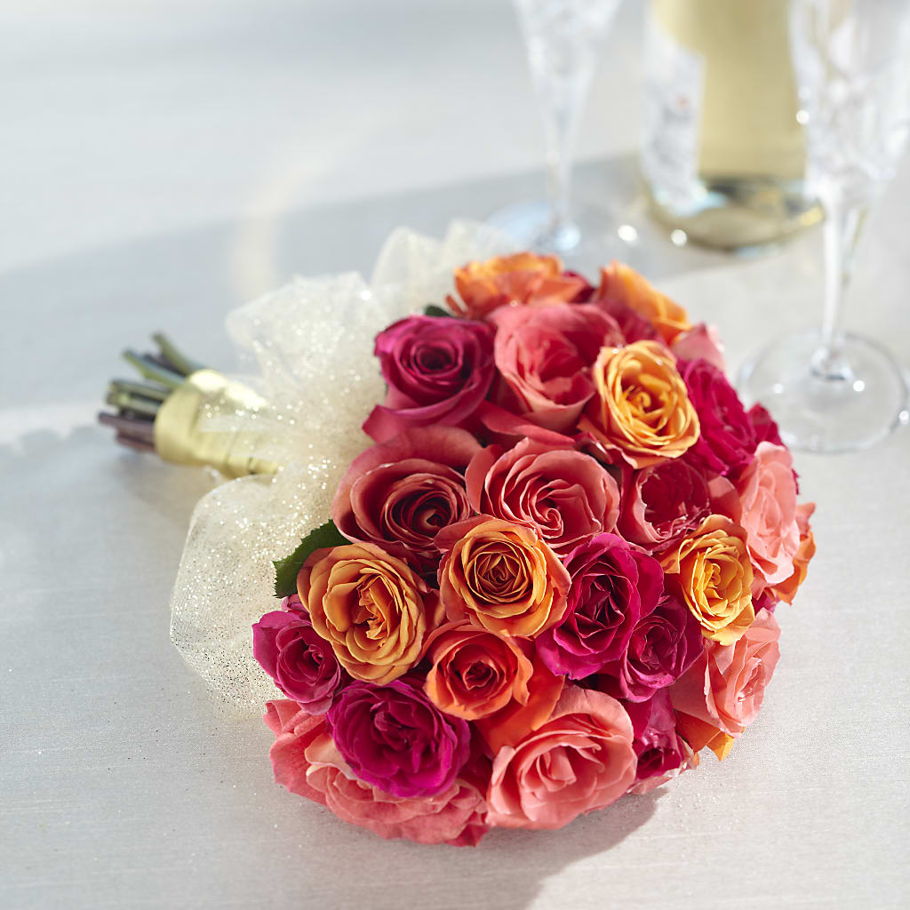 Sweet Roses Bouquet –  Magical Flowers, Naples FL