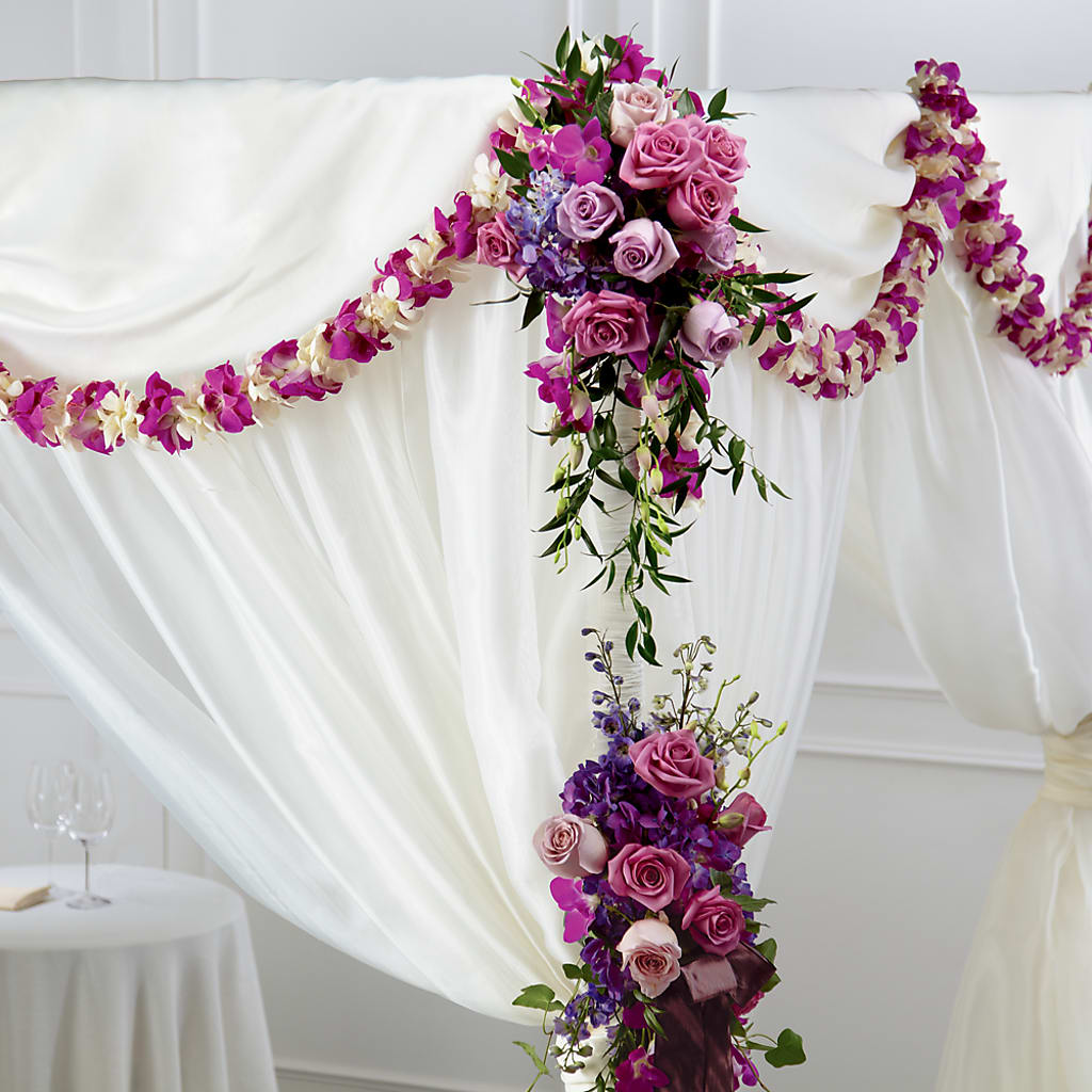 Color & Light Chuppah Decor –  Magical Flowers, Naples FL