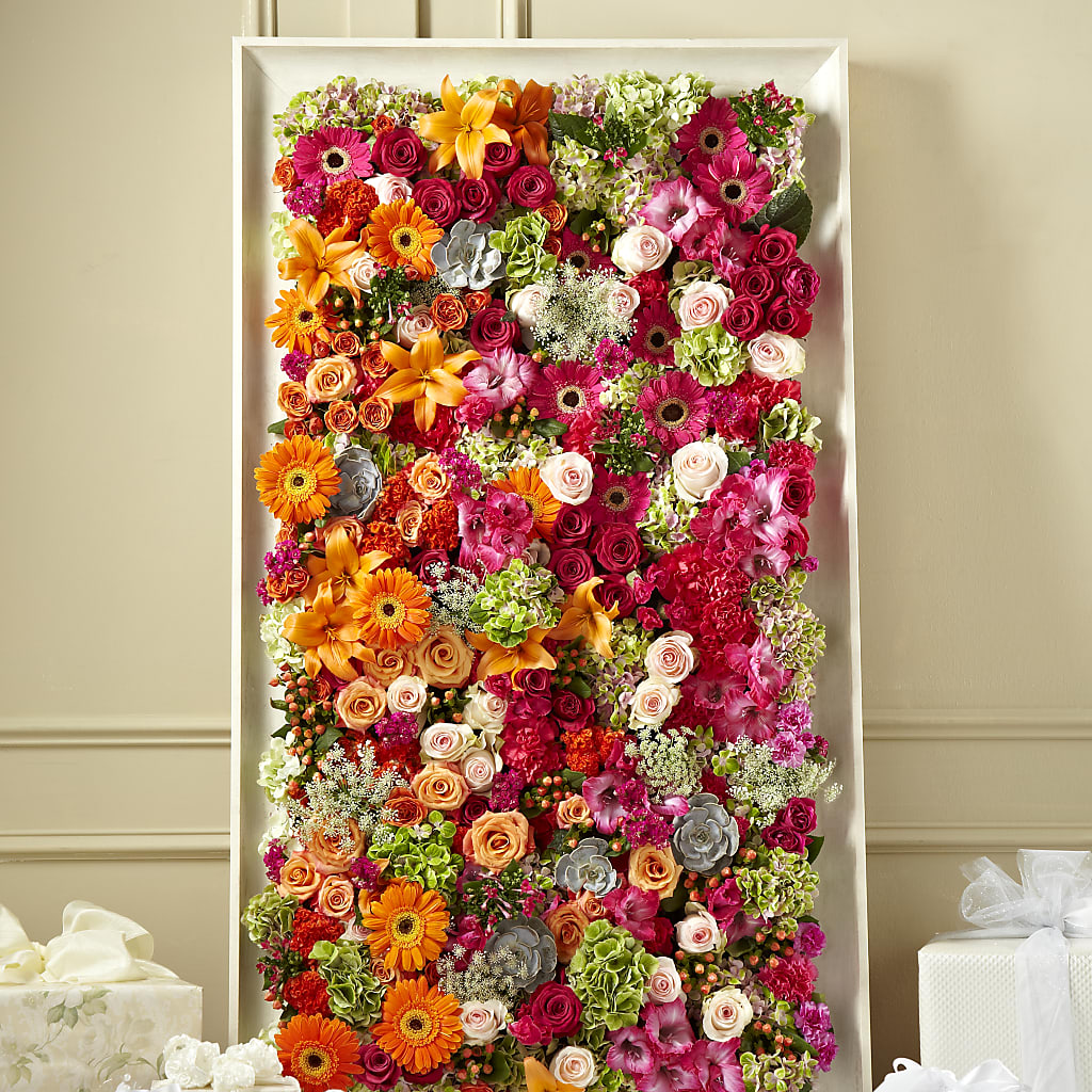 Fresh Picked Floral Wall –  Magical Flowers, Naples FL