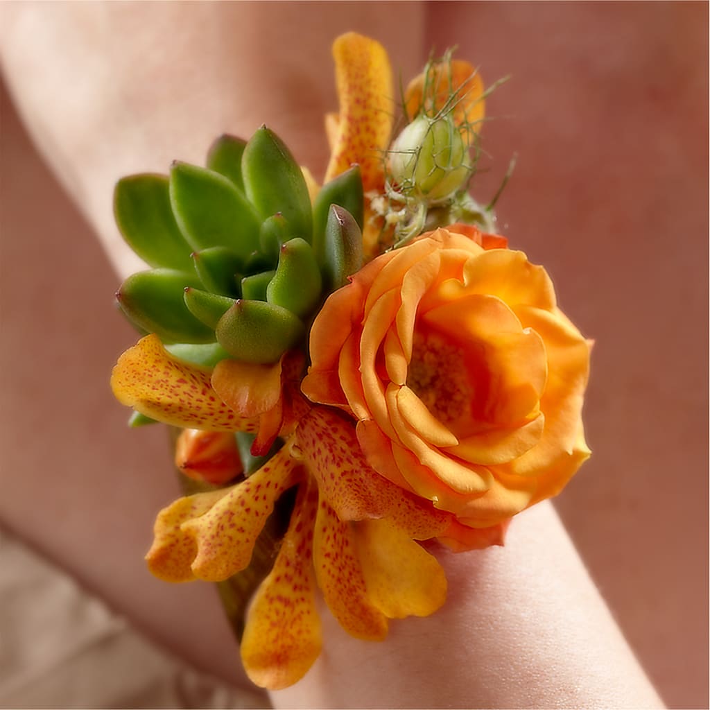 Irresistible Love Wrist Corsage –  Magical Flowers, Naples FL