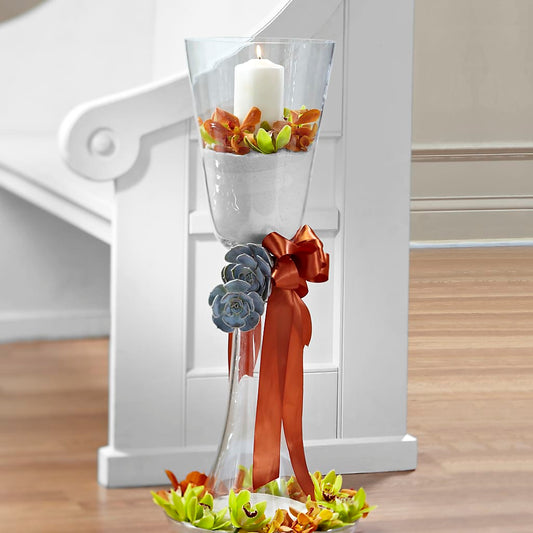 Matrimony Pew Decor –  Magical Flowers, Naples FL