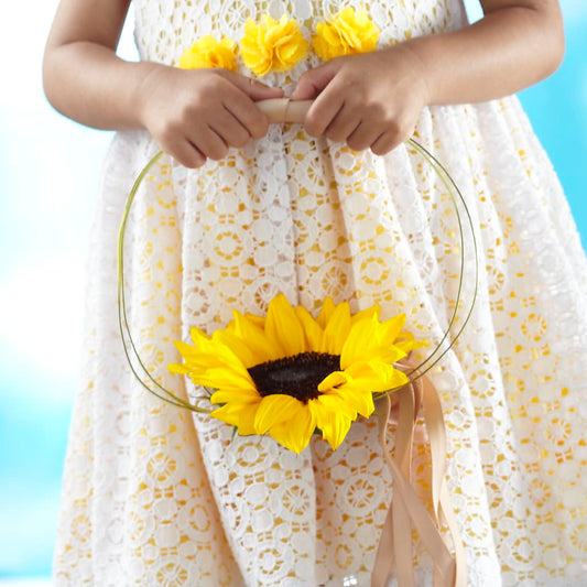 Sweet Sunshine Flower Girl Bouquet –  Magical Flowers, Naples FL