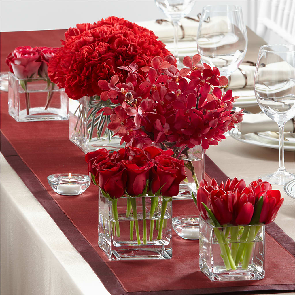 Modern Grace Centerpiece –  Magical Flowers, Naples FL