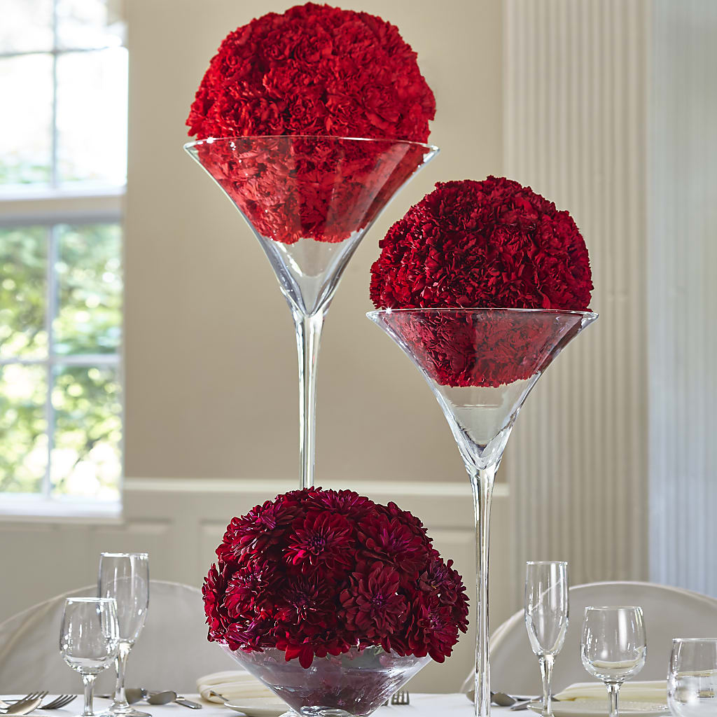 Our Special Vows Centerpiece –  Magical Flowers, Naples FL